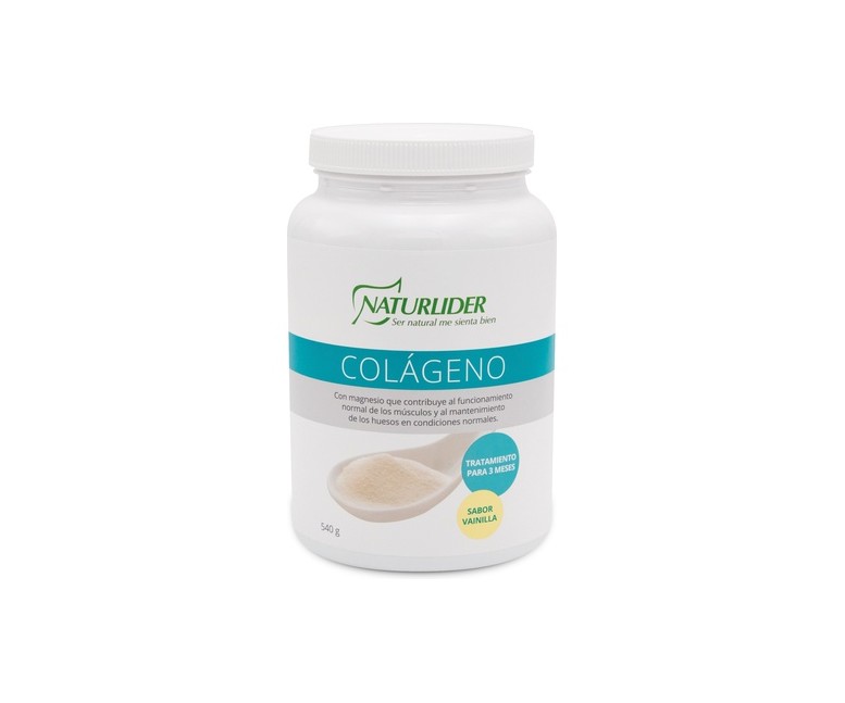 Colágeno (sabor vainilla) 540 g (Vainilla) Naturlider