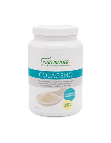 Colágeno (sabor vainilla) 540 g (Vainilla) Naturlider