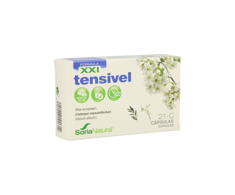 21 C Tensivel (Fórmula XXI) 30 cápsulas Soria Natural