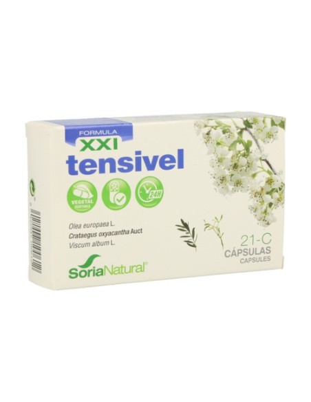 21 C Tensivel (Fórmula XXI) 30 cápsulas Soria Natural