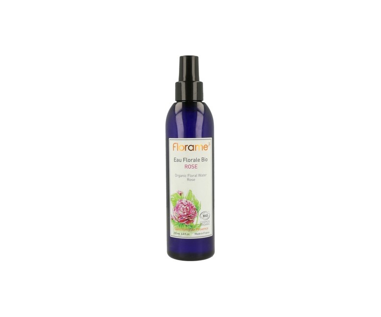 Agua Floral Rosas 200 ml de agua floral Florame