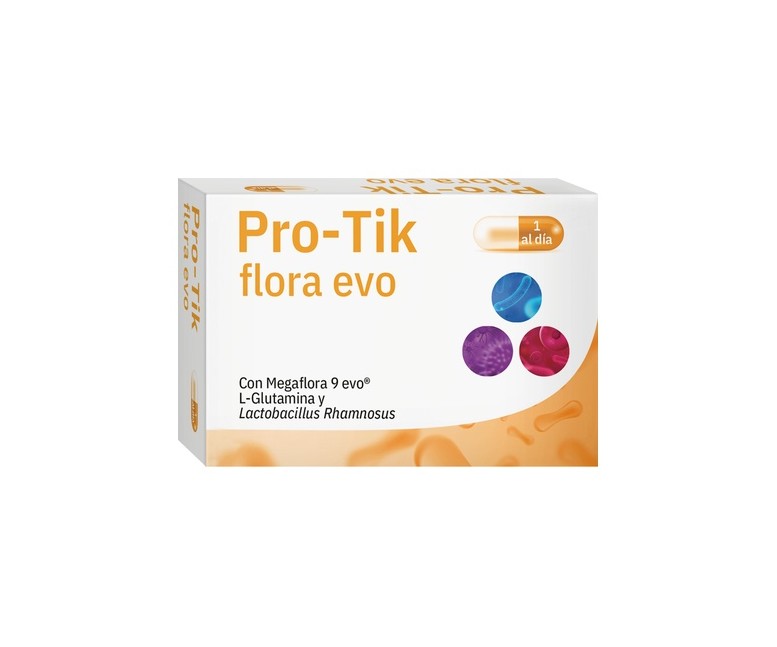 Pro-tik flora evo 30 cápsulas de 500g Espadiet
