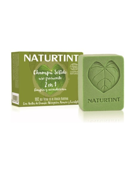 Champu-acondicionador solido uso frecuente 75 g Naturtint
