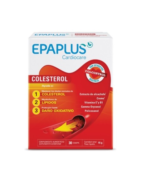 Cardiocare lípidos 30 cápsulas Epaplus - Peróxidos Farmacéuticos