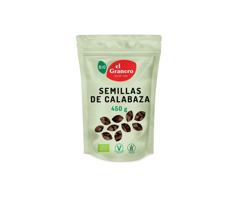 Semillas de Calabaza Bio 450 g El Granero Integral