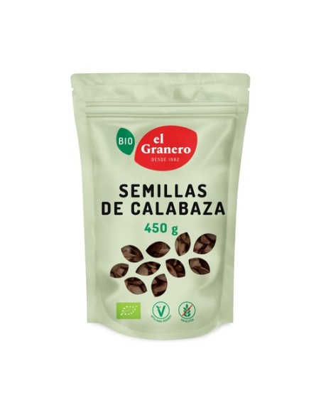 Semillas de Calabaza Bio 450 g El Granero Integral