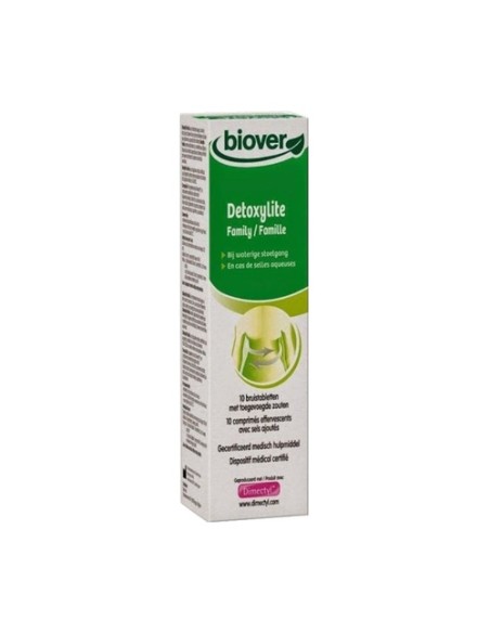 Detoxylite antidiarrea 10 tabletas efervescentes Biover
