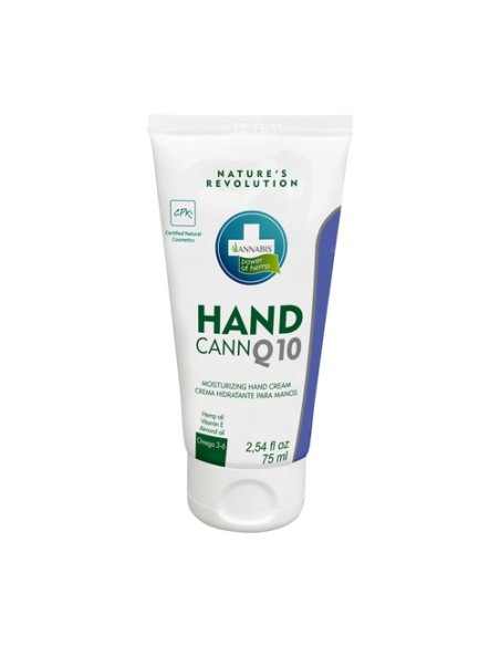 Crema de manos Handcann Q10 extracto de cáñamo 75 ml de crema Annabis