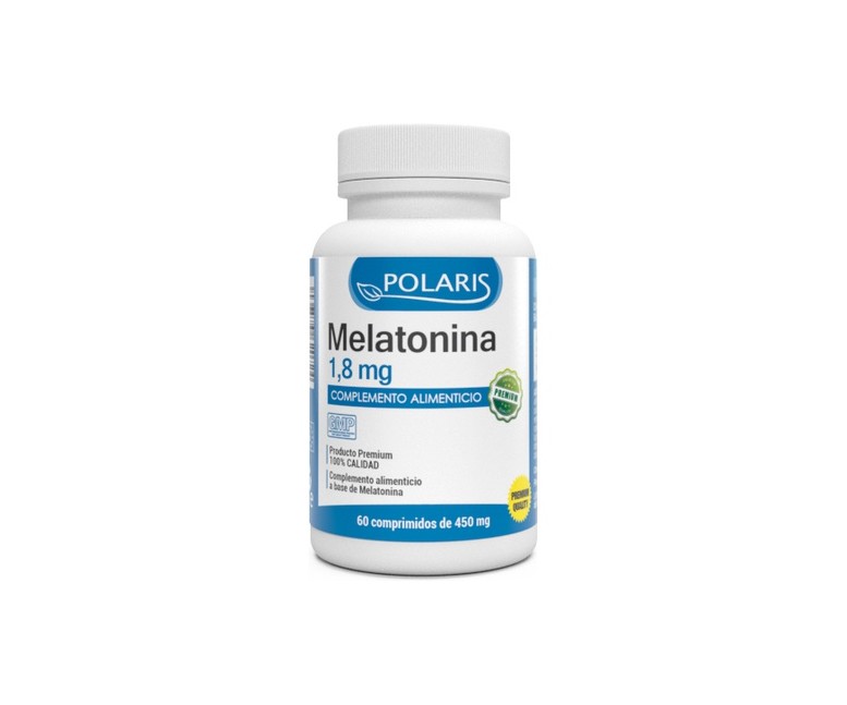 Melatonina 1,8 mg 60 comprimidos de 450mg Polaris Formula