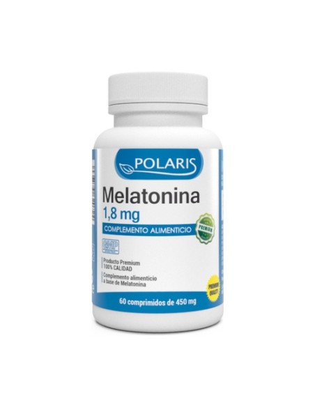 Melatonina 1,8 mg 60 comprimidos de 450mg Polaris Formula