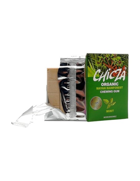Chicle orgánico sabor menta Bio 12 unidades de 2.5g Chicza