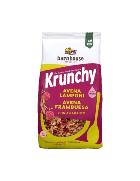 Krunchy amaranto - granola de amaranto con frambuesas y aronia 375 g Barnhouse