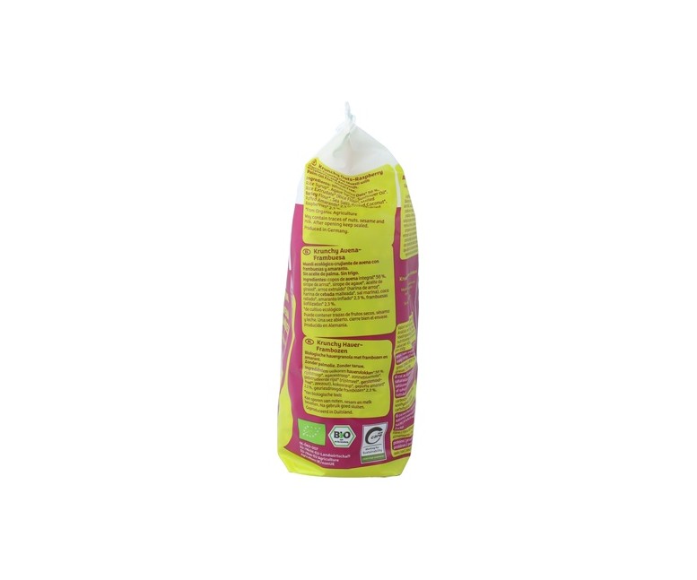 Krunchy amaranto - granola de amaranto con frambuesas y aronia 375 g Barnhouse