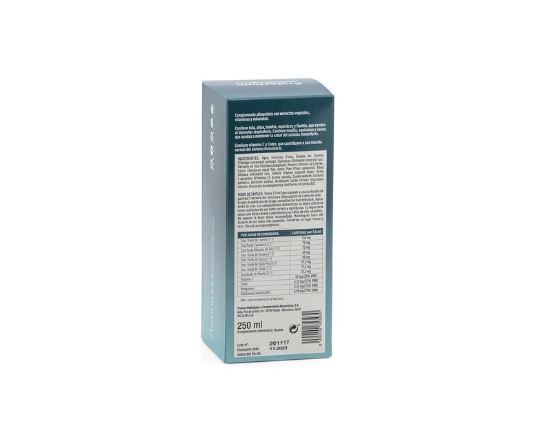 Protectium Pectoral Infantil (Fórmula Mejorada) 250 ml Plameca
