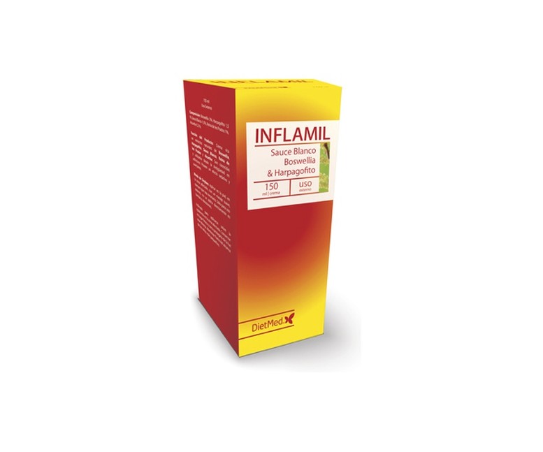 Crema Inflamil con sauce blanco 150 ml Dietmed