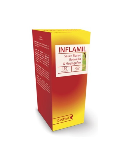 Crema Inflamil con sauce blanco 150 ml Dietmed
