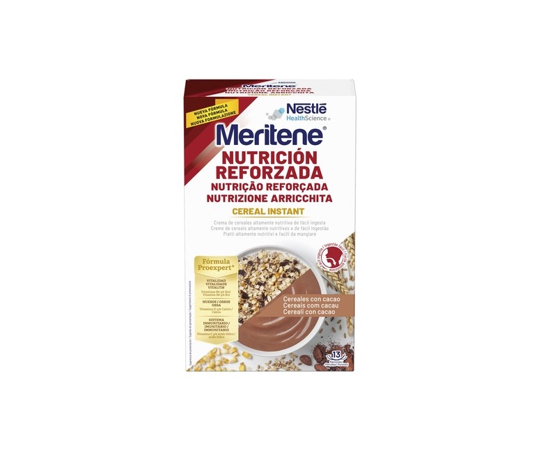 Meritene® Nutrición Reforzada Cereal Instant (cacao) 520 g (Cacao) MERITENE