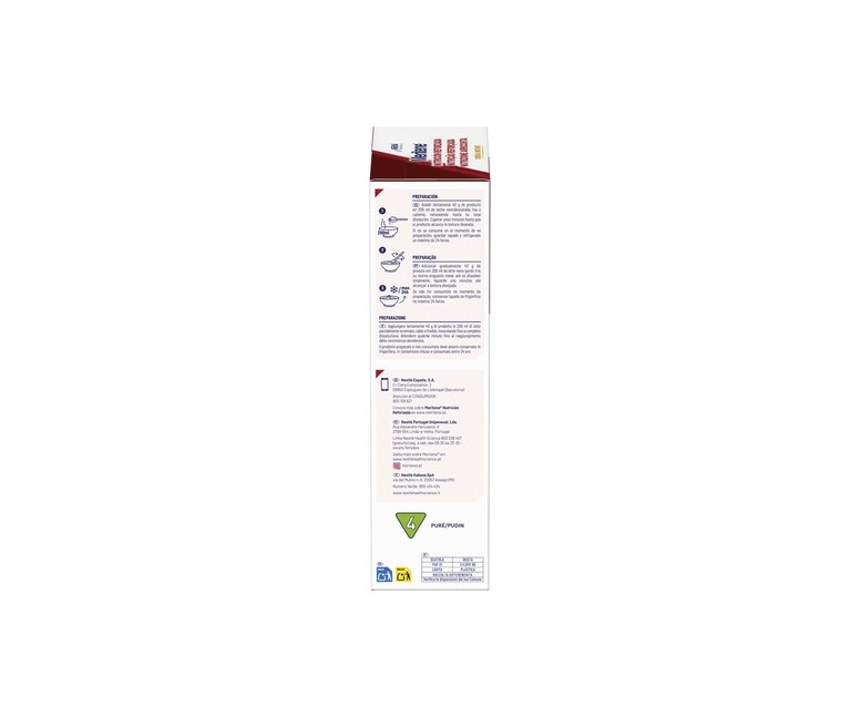 Meritene® Nutrición Reforzada Cereal Instant (cacao) 520 g (Cacao) MERITENE