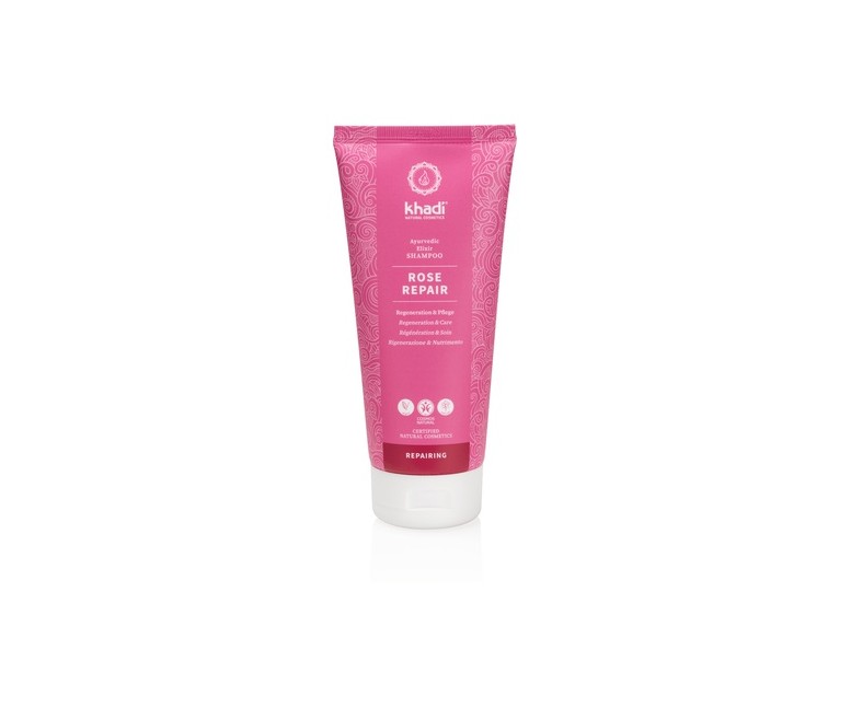 Champú Rosa Reparador 200 ml Khadi