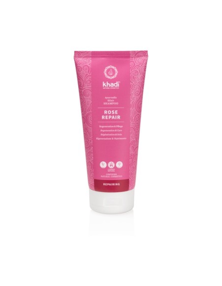 Champú Rosa Reparador 200 ml Khadi