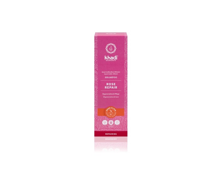 Champú Rosa Reparador 200 ml Khadi