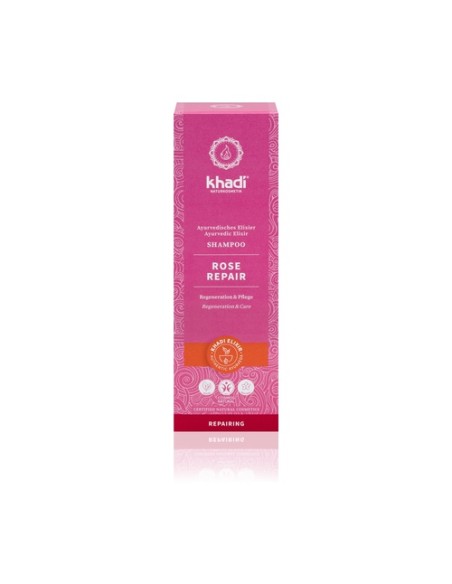 Champú Rosa Reparador 200 ml Khadi
