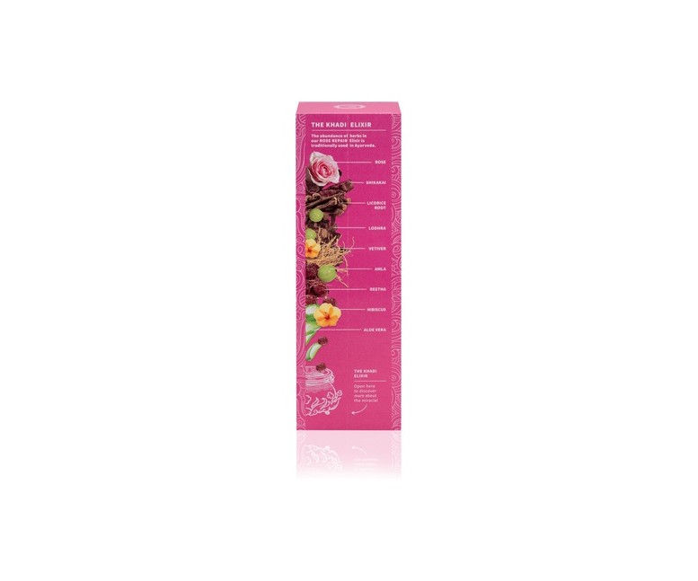 Champú Rosa Reparador 200 ml Khadi