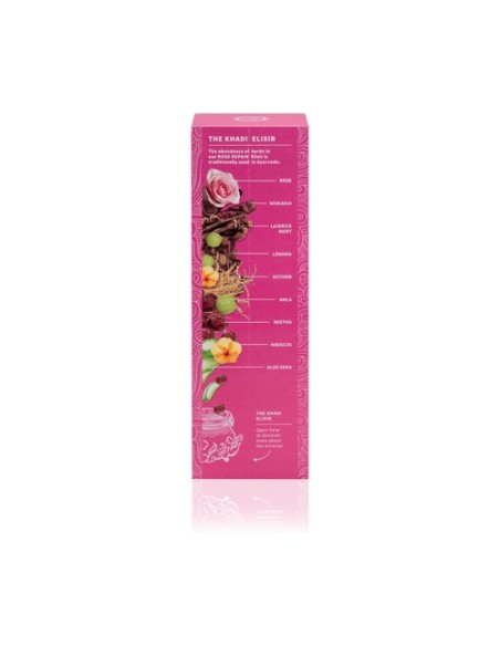 Champú Rosa Reparador 200 ml Khadi
