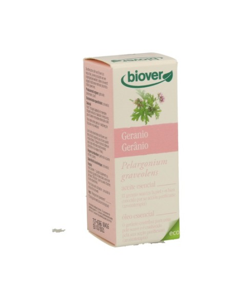 Geranio Aceite Esencial Bio 10 ml de aceite esencial Biover