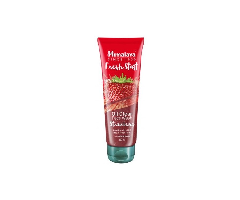 Limpiador Facial Clarificante de Fresa 100 ml Himalaya Herbals