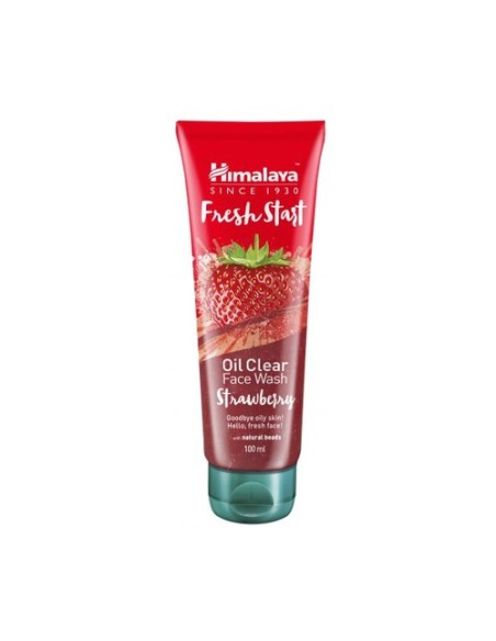 Limpiador Facial Clarificante de Fresa 100 ml Himalaya Herbals