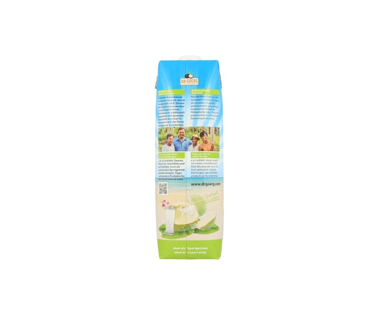 Agua de Coco Bio 1 L Dr. Goerg