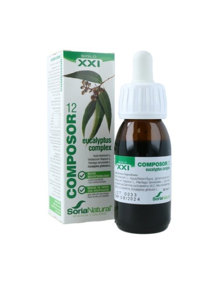 Composor 12 Eucalyptus Complex Fórmula XXI 50 ml Soria Natural