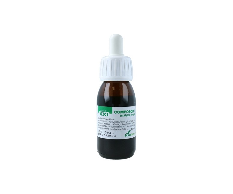 Composor 12 Eucalyptus Complex Fórmula XXI 50 ml Soria Natural