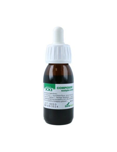 Composor 12 Eucalyptus Complex Fórmula XXI 50 ml Soria Natural