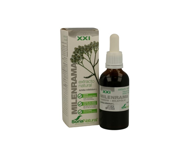 Extracto de Milenrama (Fórmula XXI) 50 ml Soria Natural