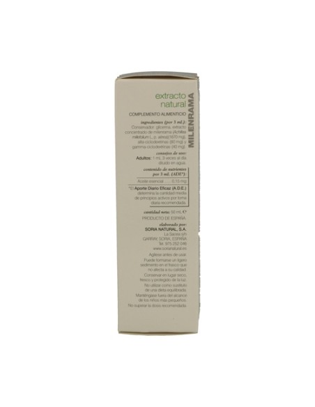 Extracto de Milenrama (Fórmula XXI) 50 ml Soria Natural