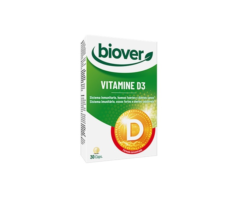 Vitamina D3 30 cápsulas Biover