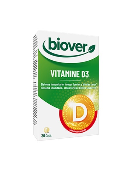 Vitamina D3 30 cápsulas Biover