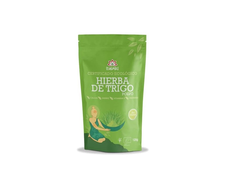 Hierba de Trigo en Polvo Bio 125 g Iswari