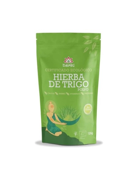 Hierba de Trigo en Polvo Bio 125 g Iswari