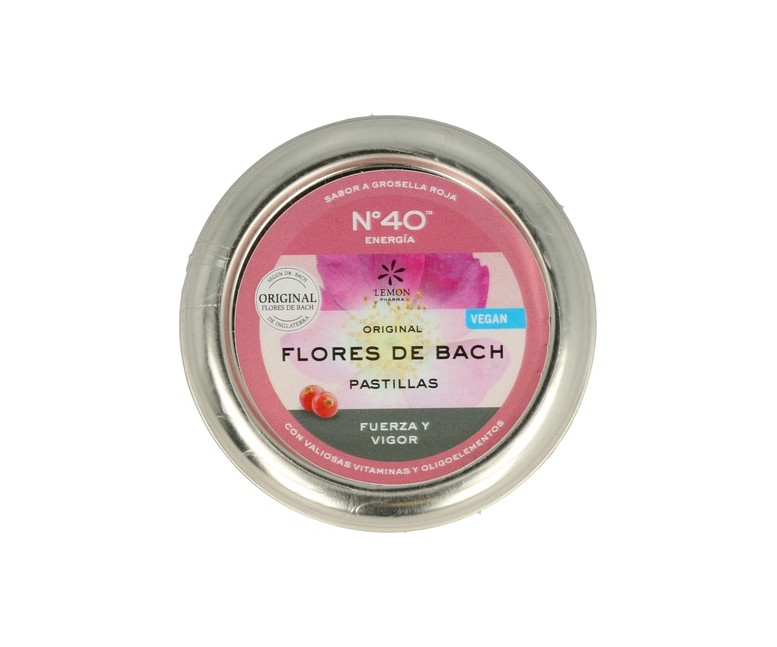 Pastillas Flores De Bach energía 35 pastillas (Grosella) Lemon Pharma