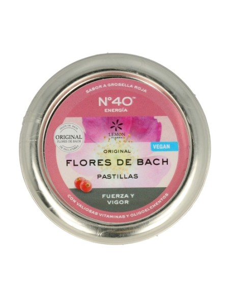Pastillas Flores De Bach energía 35 pastillas (Grosella) Lemon Pharma