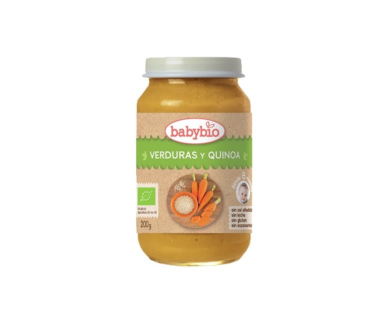 Tarrito Verduras con Quinoa 8m+ 200 g (Verduras) Babybio