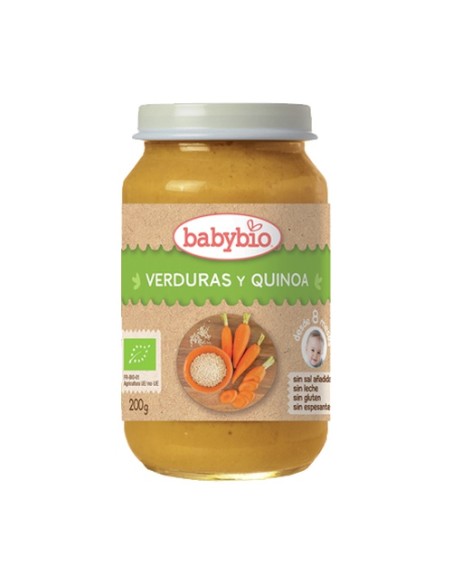 Tarrito Verduras con Quinoa 8m+ 200 g (Verduras) Babybio