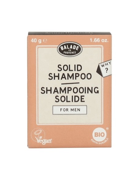 Champú Sólido Energizante para Hombre 40 g Balade en Provence