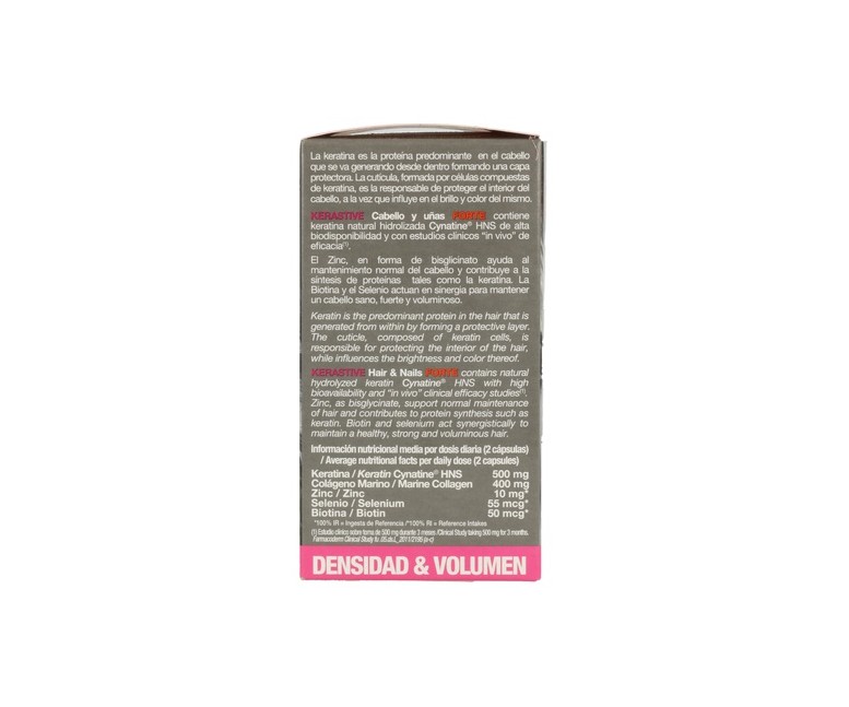 Kerastive Forte (Cabello y Uñas) 60 cápsulas Vaminter