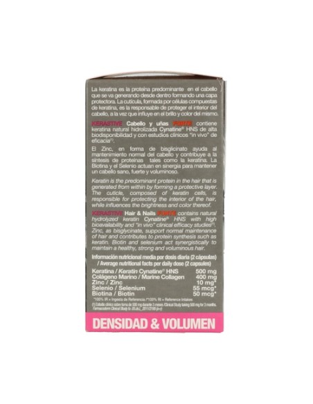 Kerastive Forte (Cabello y Uñas) 60 cápsulas Vaminter
