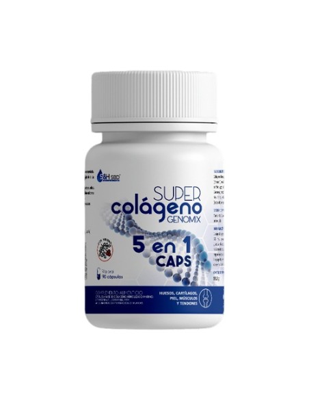 Super colágeno 5 en 1 cápsulas 90 cápsulas de 615mg Science & Health Sbd