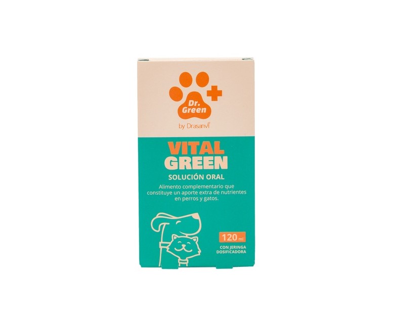 Vitalgreen extra nutrientes perros y gatos 120 ml DR GREEN